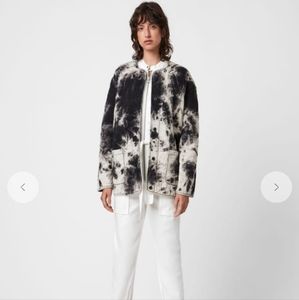 All Saints quilted liner jacket